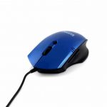 BTO USB Optische Gaming Muis (HM5123), zwart/blauw, retail