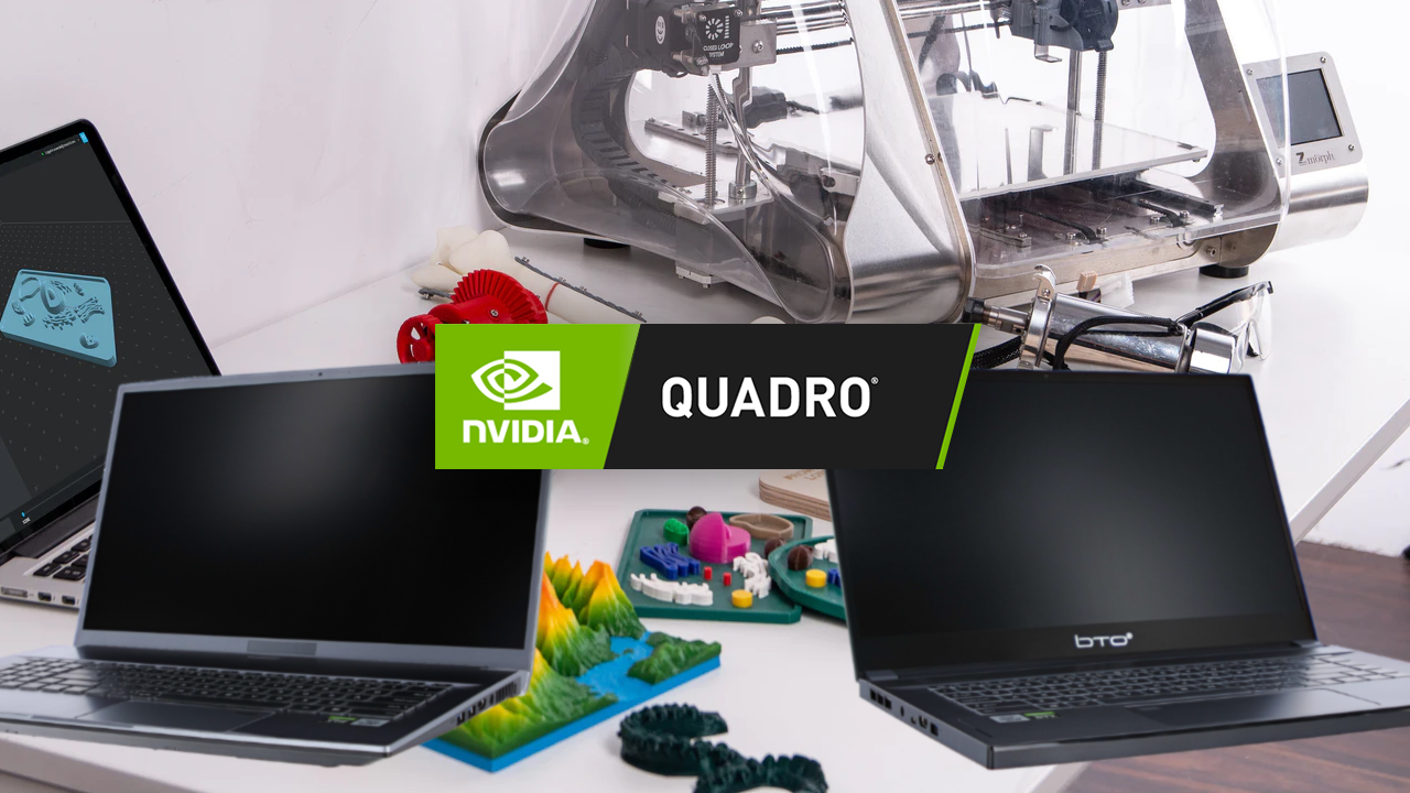 NVIDIA® Quadro® laptops BTO